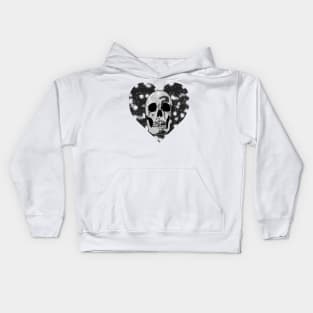 Heart Skull Kids Hoodie